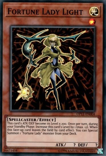 Fortune Lady Light OP11-EN004 card from OTS Tournament Pack 11