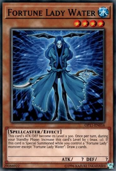Fortune Lady Water OP11-EN016 card from OTS Tournament Pack 11