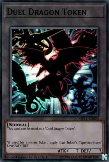 Token: Duel Dragon OP11-EN026 card from OTS Tournament Pack 11