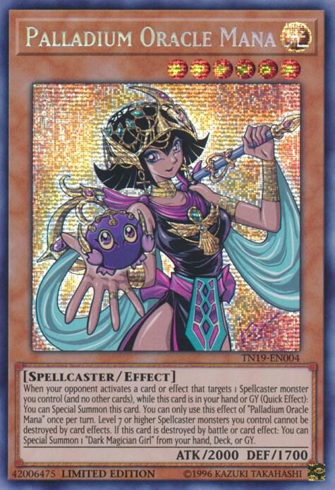 Palladium Oracle Mana TN19-EN004 card from 2019 Gold Sarcophagus Tin