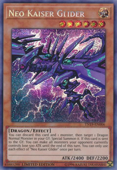 Neo Kaiser Glider TN19-EN006 card from 2019 Gold Sarcophagus Tin