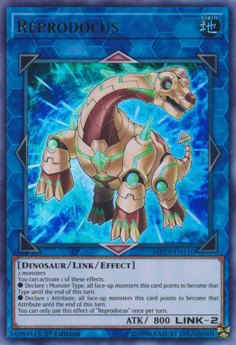 Reprodocus MP19-EN110 card from 2019 Gold Sarcophagus Tin Mega Pack