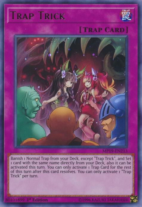 Trap Trick MP19-EN213 card from 2019 Gold Sarcophagus Tin Mega Pack