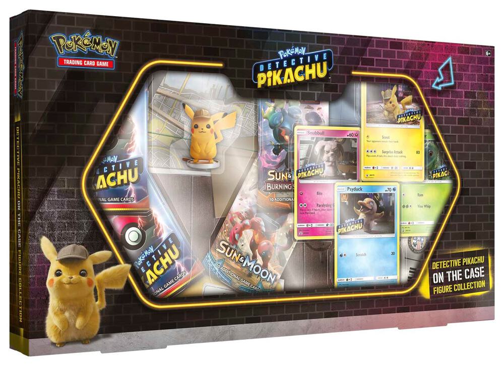Detective Pikachu On the Case Figure Collection card from Detective Pikachu