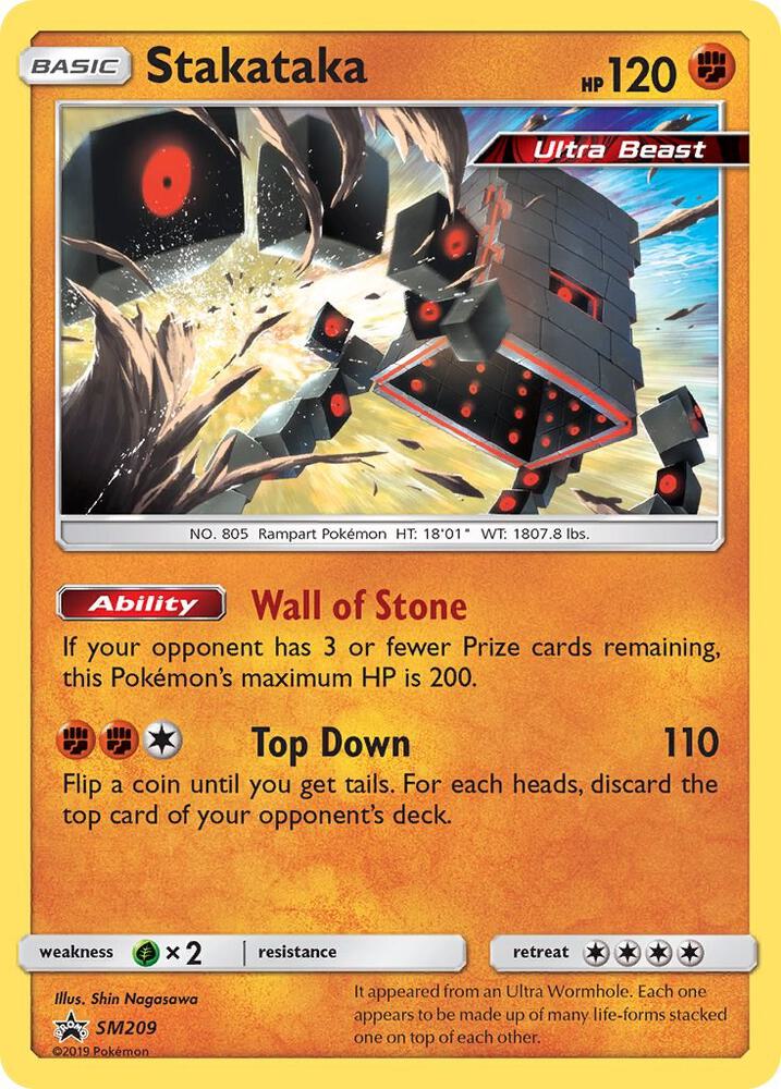 Stakataka SM209 card from SM Promos