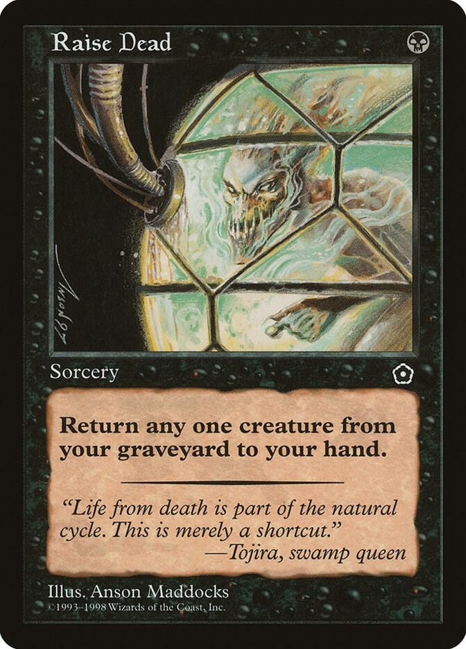 Raise Dead card from Portal Second Age
