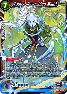 Vados, Assembled Might DB1-008 card from Draft Box 04 - Dragon Brawl