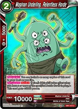 Moginan Underling, Relentless Horde DB1-018 card from Draft Box 04 - Dragon Brawl