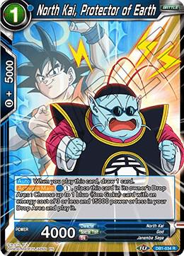 North Kai, Protector of Earth DB1-034 card from Draft Box 04 - Dragon Brawl