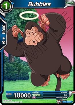 Bubbles DB1-035 card from Draft Box 04 - Dragon Brawl