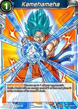 Kamehameha DB1-039 card from Draft Box 04 - Dragon Brawl