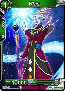 Whis DB1-051 card from Draft Box 04 - Dragon Brawl