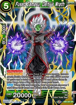 Fused Zamasu, Deity's Wrath DB1-057 card from Draft Box 04 - Dragon Brawl