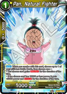 Pan, Natural Fighter DB1-065 card from Draft Box 04 - Dragon Brawl