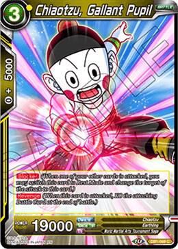 Chiaotzu, Gallant Pupil DB1-069 card from Draft Box 04 - Dragon Brawl