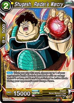 Shugesh, Raider's Warcry DB1-073 card from Draft Box 04 - Dragon Brawl