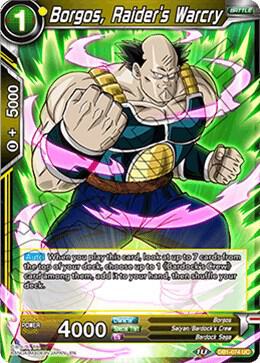 Borgos, Raider's Warcry DB1-074 card from Draft Box 04 - Dragon Brawl