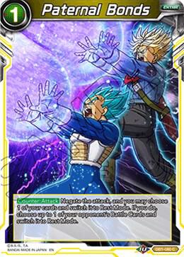 Paternal Bonds DB1-080 card from Draft Box 04 - Dragon Brawl