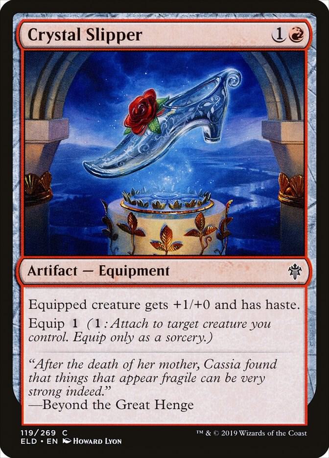 Crystal Slipper 119 card from Throne of Eldraine