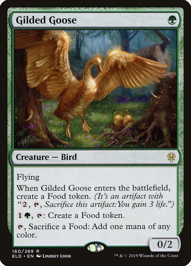 Gilded Goose 160 card from Throne of Eldraine