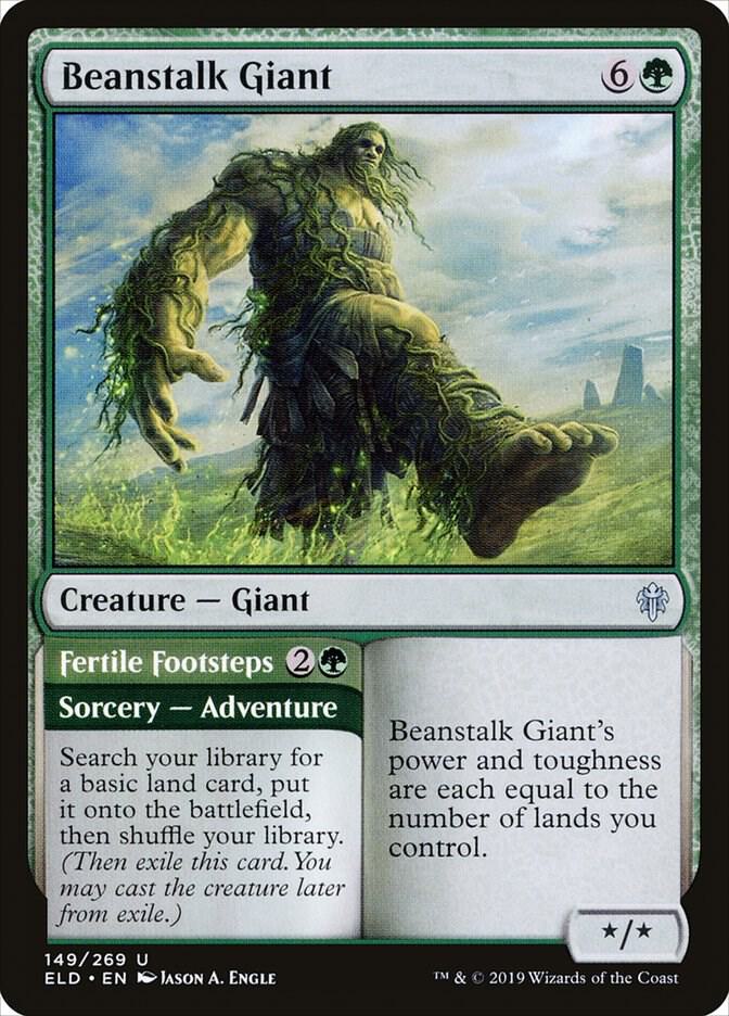 Beanstalk Giant 149 card from Throne of Eldraine