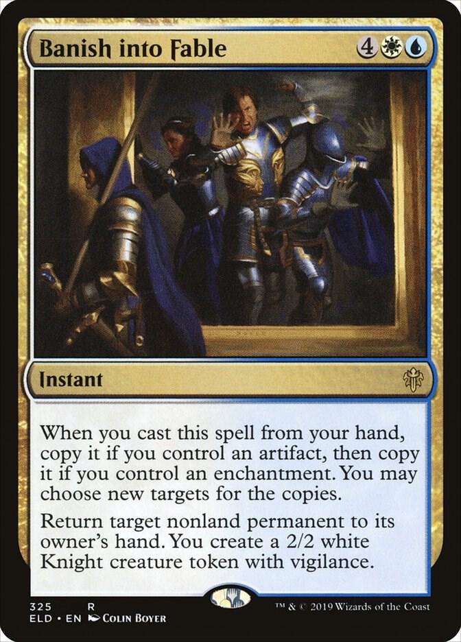 Banish into Fable 325 card from Throne of Eldraine