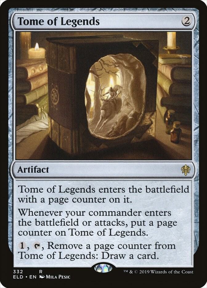 Tome of Legends 332 card from Throne of Eldraine