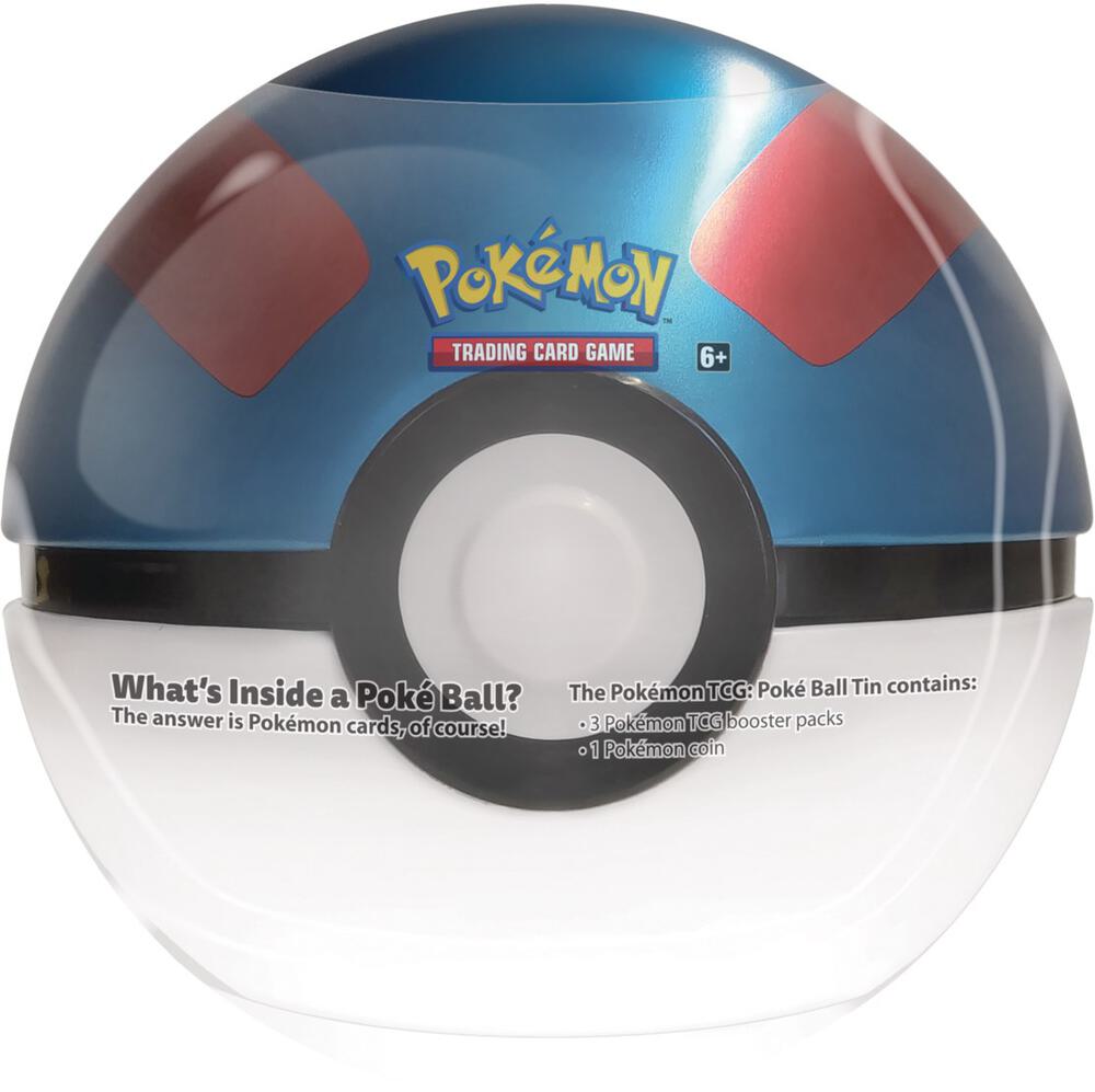 Pokemon - Poke Ball Tin - Great Ball card from Miscellaneous Cards & Products
