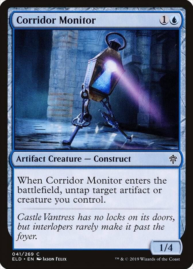 Corridor Monitor 41 card from Throne of Eldraine
