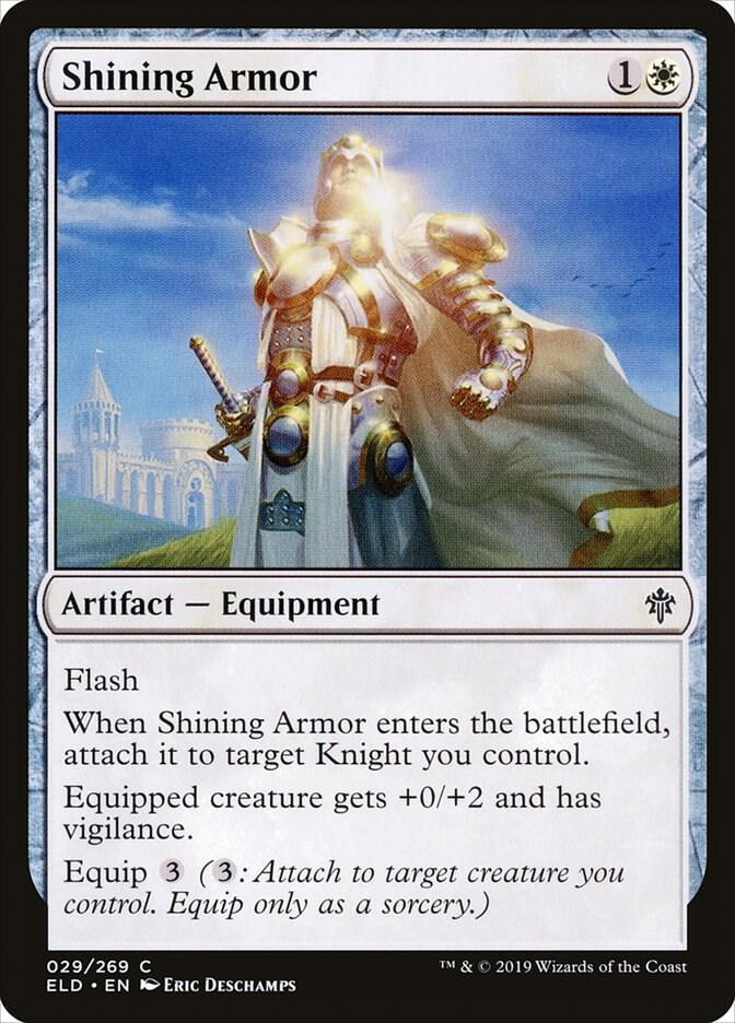 Shining Armor 29 card from Throne of Eldraine