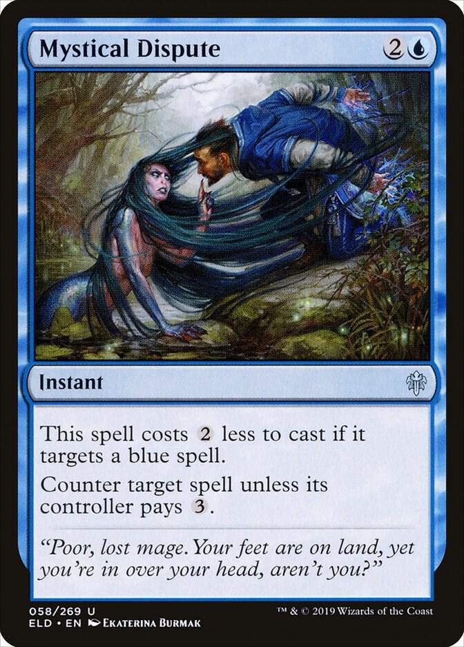 Mystical Dispute 58 card from Throne of Eldraine