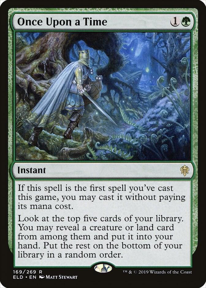 Once Upon a Time 169 card from Throne of Eldraine