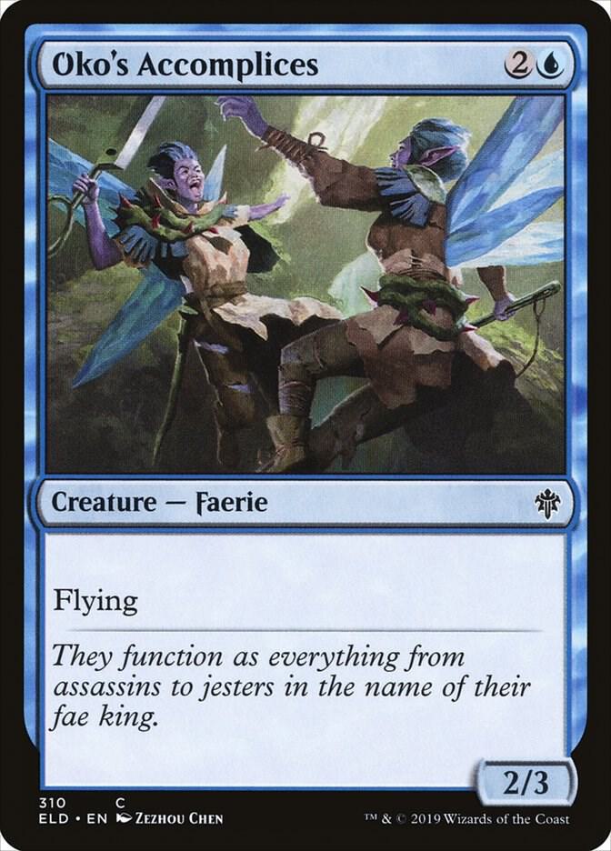 Oko's Accomplices 310 card from Throne of Eldraine
