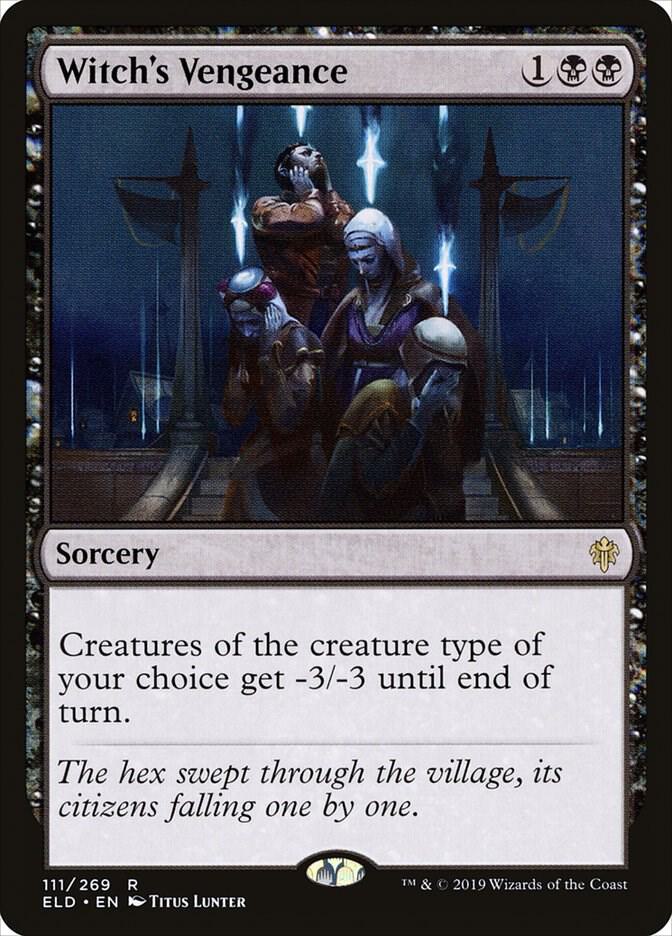 Witch's Vengeance 111 card from Throne of Eldraine