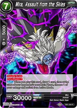 Mira, Assault from the Skies DB1-084 card from Draft Box 04 - Dragon Brawl