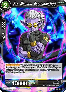 Fu, Mission Accomplished DB1-085 card from Draft Box 04 - Dragon Brawl