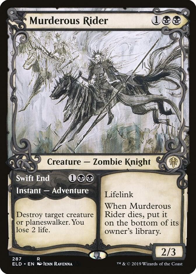 Murderous Rider (Showcase) 287 card from Throne of Eldraine