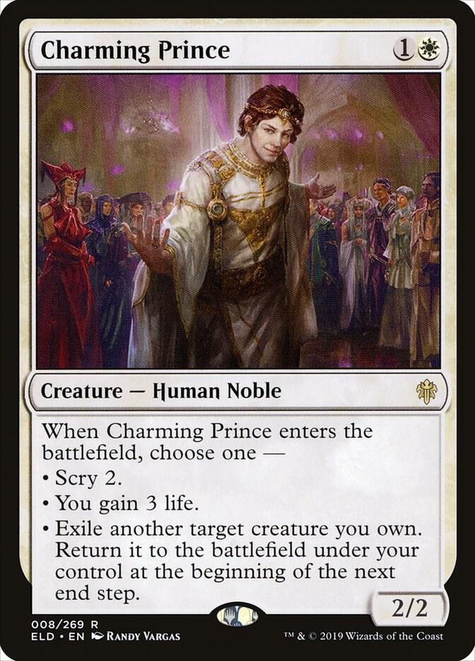 Charming Prince 8 card from Throne of Eldraine