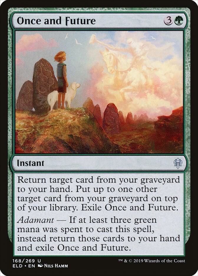 Once and Future 168 card from Throne of Eldraine