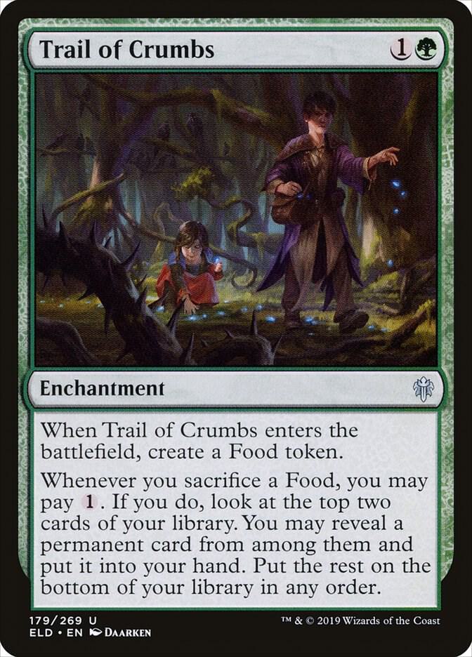 Trail of Crumbs 179 card from Throne of Eldraine
