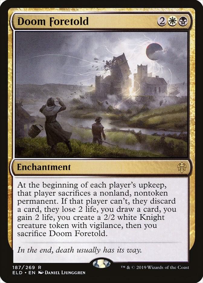 Doom Foretold 187 card from Throne of Eldraine