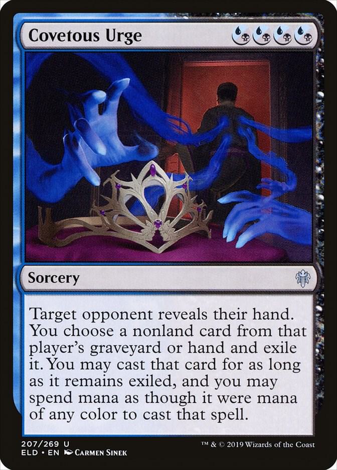 Covetous Urge 207 card from Throne of Eldraine