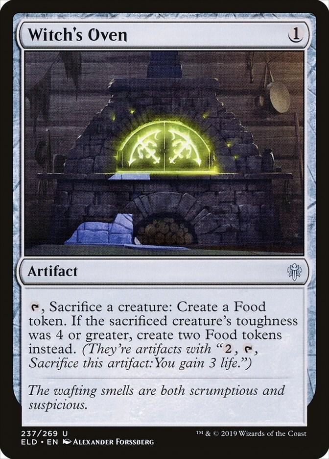 Witch's Oven 237 card from Throne of Eldraine