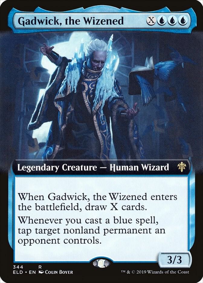 Gadwick, the Wizened (Extended Art) 344 card from Throne of Eldraine