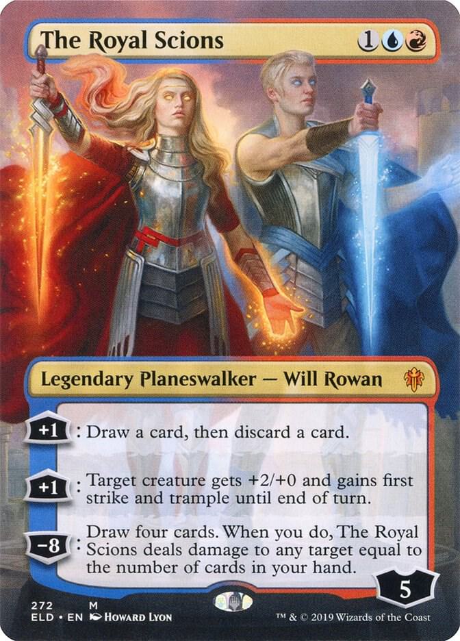 The Royal Scions (Borderless) 272 card from Throne of Eldraine