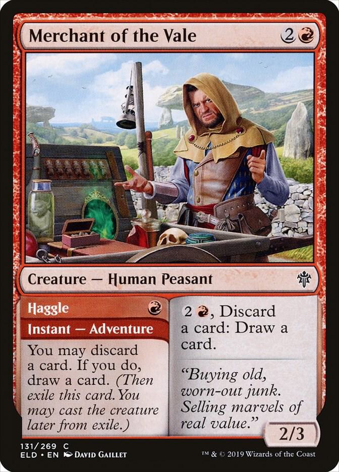 Merchant of the Vale 131 card from Throne of Eldraine
