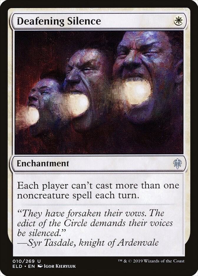 Deafening Silence 10 card from Throne of Eldraine