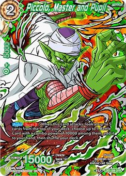 Piccolo, Master and Pupil DB1-099 card from Draft Box 04 - Dragon Brawl