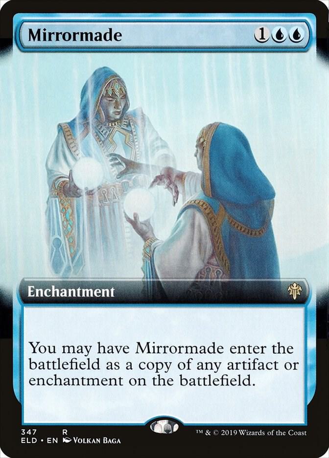 Mirrormade (Extended Art) 347 card from Throne of Eldraine