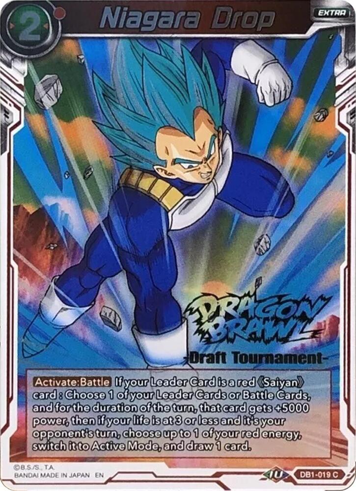 Niagara Drop (Dragon Brawl Draft Tournament Gold Stamped) DB1-019 card from Promotion Cards